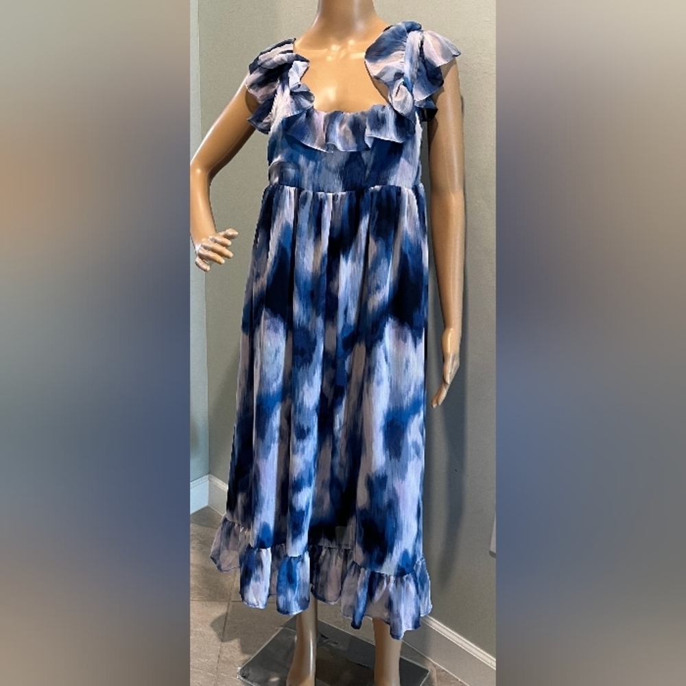 Cute Banana Republic‎ Empire Waist Back Tie Maxi Dress Size S  NWT